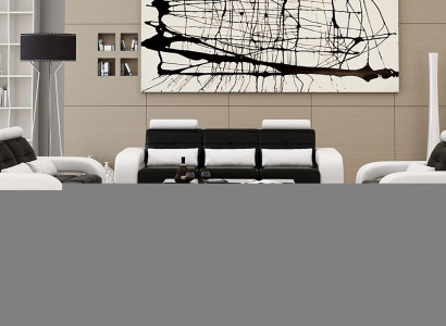 Sofagarnitur 3+2 Sitzer Set Design Sofa Polster Couchen Couch Modern